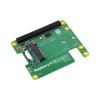 Waveshare Official Raspberry Pi PCIe To M.2 HAT, Designed for Raspberry Pi 5, HAT + Standard