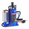 Hydraulický pneumatický zdvihák 20T Manuálny a pneumatický modrý
