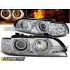 PREDNÉ SVETLÁ ANGEL EYES CHROME LED INDICATOR pre BMW E39 09.95-06.03
