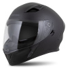 Cassida Moto přilba Orbit Solid černá matná/černá (Velikost: XXL (63-64))