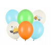 PartyDeco Balóniky latexové Stavebné vozidlá 30 cm