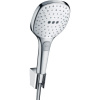 Hansgrohe RAINDANCE SELECT E 120 sada so sprchovým držiakom, 1,6 m, biela / chróm, 26720400