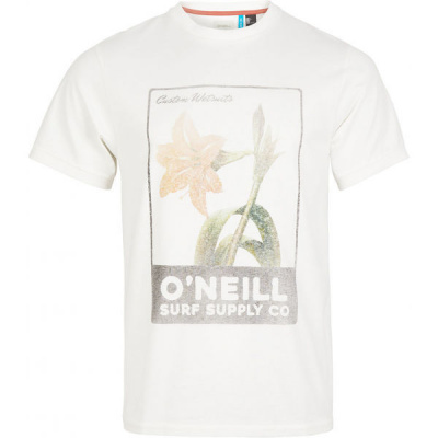 O'Neill LM SURF SUPPLY T-SHIRT biela,mix Pánske tričko L
