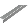 L profil PVC nerezový vzhľad samolepiaci 30x30x1,5 mm 1 m