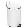 Aqualine SIMPLE LINE odpadkový koš guľatý 3l, biela SPH 28103