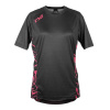 Dres dámsky TSG Floral Jersey krátky rukáv, dusty cedar black L