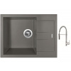 Set Sinks AMANDA 650 Truffle + batéria Sinks MIX 35 PROF S chróm