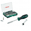 Bosch Bosch 27dílná ráčnová sada bitů + ruční šroubovák 2607017331