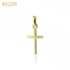 Zlatý prívesok Au585/000 14k Krížik hladký lesklý - Rozmer: 2.1