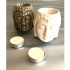 Budha Aroma Lampa ( biela a tyrkys)