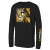 Detské tričko Pittsburgh Penguins NHL Half & Half Ls Ctn Tee Veľkosť: Detské