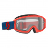 SCOTT SPLIT OTG DARK BLUE/NEON RED CLEAR WORKS