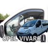 Deflektory Heko - Opel Vivaro 2001-2014 (dlhé)