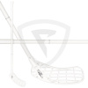 Salming Hawk Nitrolite Hawk F30 JR White-Silver 87cm (=98cm) levá (levá ruka dole)