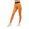 Nebbia Slim fit legíny s kapsami GYM SPIRIT 466 oranžové - XS