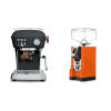Ascaso Dream PID, Anthracite + Eureka Mignon Specialita, CR orange