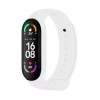 FIXED silikónový remienok pre Xiaomi Band 7/ Mi Band 6/ Mi Band 5, biely