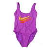 Nike Multi Logo Swimsuit W NESSD292 688 (178694) Black/Green L