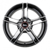 MAM W4 7x17 5x100 ET35.00 black front polish