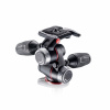 Manfrotto X-PRO 3-Way tripod head s retractable levers