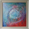 Intuition - Mgr.art Kamil Jurašek, originálny, ručne maľovany obraz M (do veľkosti 65x65cm) Viac farieb