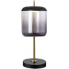 Rabalux Delice stolová lampa 1x6 W čierna-dymová-hnedá 5026