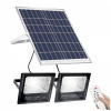 Uličná lampa - 2x halogén LED halogénu 2x 50W pilotného snímača (2x halogén LED halogénu 2x 50W pilotného snímača)