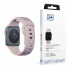 Béžový silikónový remienok pre Apple Watch 38/40/41 mm - 3mk Silicone Strap