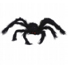 DEKORÁCIA VEĽKÝ UMELÝ CHLPATÝ PAVÚK XXL ČIERNY 50 CM HALLOWEEN