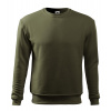 MALFINI ESSENTIAL 406 / Mikina pánska - military XXL