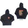 Mikina na zips Slipknot - Burn Me Away Šedá XL