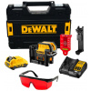 DeWALT DCE0822D1R Aku laserový kríž červený s olovnicou XR (10,8V/1x2,0Ah) kufor Tstak