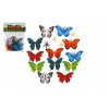 Teddies Motýle 12 ks plast 7-8cm v sáčku 00800203