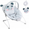 Lesklé odrážadlo MoMi x 45 x 58 cm (MOMI GLOSSY BUNBACK ROCKER VIBRÁCIE HUDBA 3V1)