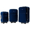 Sada kufrov PELLUCCI RGL 773 Námornícka modrá