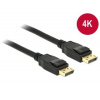 Delock Displayport 1.2 kabel samec > Displayport samec 4K 2m 83806