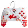 Gamepad PowerA Enhanced Wired pre Nintendo Switch - Mario Red/White (1519186-02)