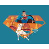 ZUTY Maľovanie podľa čísel - SUPERMANOV NAJLEPŠÍ PRIATEĽ (DC LIGA SUPERMAZNÁČIKOV) Rámovanie: vypnuté plátno na rám, Rozmer: 40x50 cm
