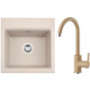 Set Alveus (dřez Gem 10 Beige 55 + baterie Tonia Beige 55) SETA24007