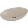 Villeroy & Boch Loop & Friends umývadlo 62x42 cm oválny pultové umývadlo hnedá/béžová 4A4800AM