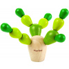 Hlavolam PlanToys mini-balančný kaktus (8854740041302)