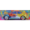 EUROGRAPHICS Panoramatické puzzle Farebný Volkswagen chrobák 1000 dielikov