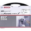 Bosch Accessories 2607017579 vrták do skla a obkladů 4dílná 6 mm, 8 mm, 10 mm, 12 mm 4 díly