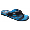 detské žabky QUIKSILVER MOLOKAI LAYBACK Y Black/Blue/Blue - XKBB 30