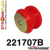 Zadní výztuha silentblok 52mm 221707B (Zadní výztuha polyuretanové lůžko silentblok 52mm)