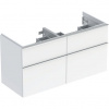 Geberit iCon Skrinka pod dvojité umývadlo 118,4 x 61,5 cm, biela lesklá 502.309.01.2