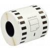 Naplnka Kompatibilné etikety s Brother DK-22212, 62mm x 15,24m - biele