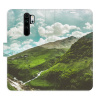 Flip pouzdro iSaprio - Xiaomi Redmi Note 8 Pro - Mountain Valley - kapsičky na karty (Knížkový flip kryt, obal, pouzdro iSaprio na mobil Xiaomi Redmi Note 8 Pro - Mountain Valley - 360° ochrana telefo