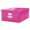 Univerzální krabice Leitz Click&Store, velikost L (A3), růžová 60450023