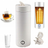 TURISTICKÁ MINI RÝCHLOVARNÁ KANVICA TERMOS 380 ml 220 V 300 W